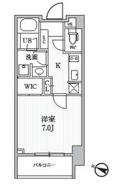 シーズンフラッツ押上 303 間取り図