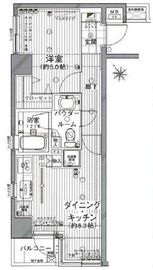ラグジュアリーレジデンス新宿 2階 間取り図