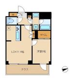 ピアース中野坂上 1階 間取り図