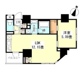 フリージアテラス 1202 間取り図