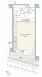 デュオフラッツ赤坂 505 間取り図