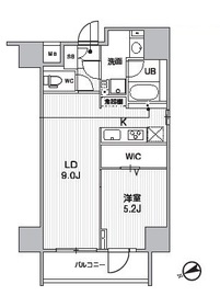 シーズンフラッツ根岸 201 間取り図