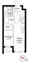 ゲートマークス三軒茶屋 503 間取り図