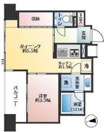 ローレルコート市ヶ谷 9階 間取り図