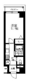 ステージファースト恵比寿 8階 間取り図