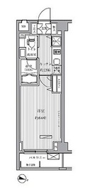 メゾンカルム西新宿 213 間取り図