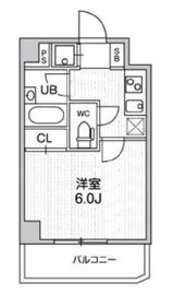 コンシェリア新橋 5階 間取り図