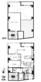 ジェイズタワー (J'z Tower) 1001 間取り図