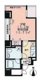 ジェイズタワー (J'z Tower) 701 間取り図