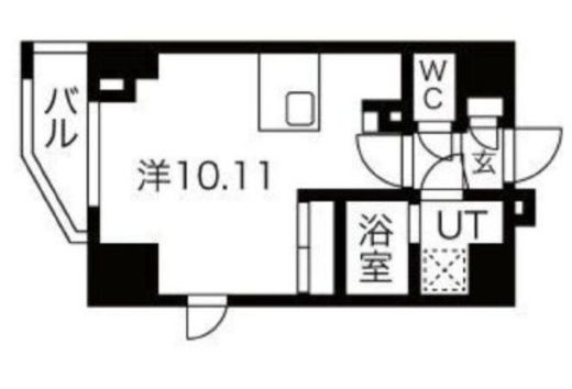 ルネサンスコート両国リバーテラス 902 間取り図