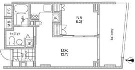 KDXレジデンス南麻布 505 間取り図