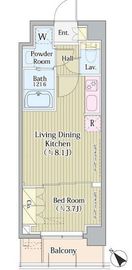 Avvolto Felice 蒲田South (アヴォルトフェリーチェ蒲田サウス) 310 間取り図