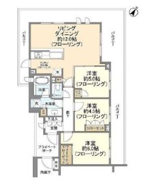 クラッシィハウス用賀一丁目 3階 間取り図