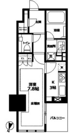 宮益坂ビルディングザ・渋谷レジデンス 13階 間取り図