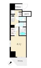 プライム虎ノ門 5階 間取り図