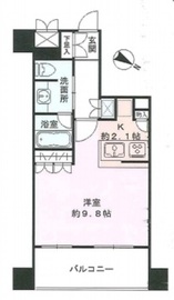 クオリアYZ恵比寿 10階 間取り図