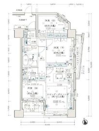 ブリリア旧古河庭園 10階 間取り図