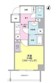 メゾン・ド・クロシェット 204 間取り図