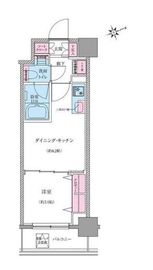 クレヴィアリグゼ世田谷松陰神社前 504 間取り図