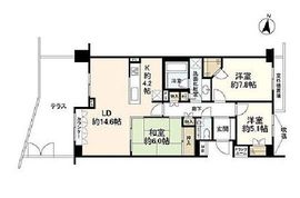 プラウド成城 1階 間取り図