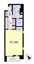 クインテット恵比寿 401 間取り図