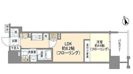 シティハウス西池袋 10階 間取り図