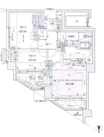 レジデンシャル池袋本町 5階 間取り図