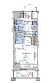 コンシェリア南麻布 ＜ＴＯＫＹＯ ＰＲＥＭＩＵＭ＞ 10階 間取り図