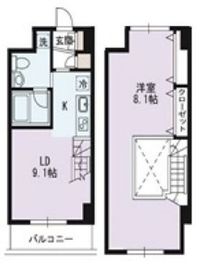 パストラルミラシュン 704 間取り図