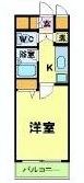 エルフラット高輪台 1階 間取り図