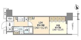 シティハウス西池袋 6階 間取り図