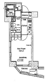 プラウドフラット大森3 304 間取り図