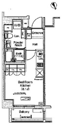 プラウドフラット大森3 301 間取り図