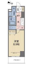 ACOLT中野富士見町 (アコルト中野富士見町) 1409 間取り図