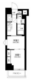 ガーラ・プレシャス神宮外苑 5階 間取り図