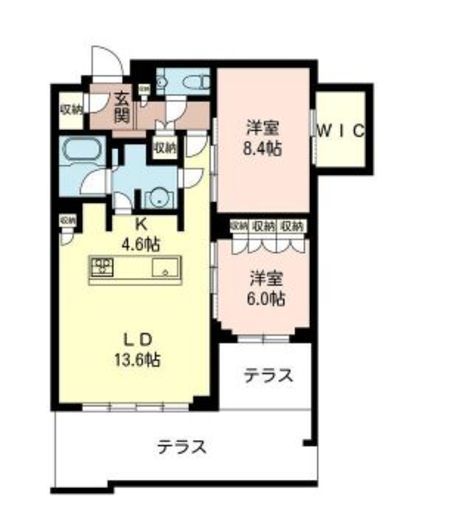 ザ・サンメゾン目白近衛町エルド 1階 間取り図