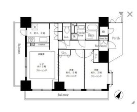 サンクレール荒川ブランガーデン 405 間取り図