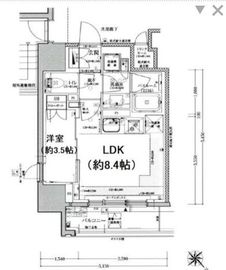オープンレジデンシア西日暮里ステーションフロント 10階 間取り図