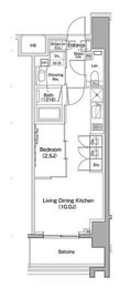 ヴェール・クレール大崎 430 間取り図