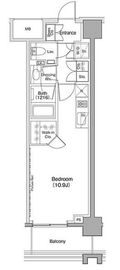 ヴェール・クレール大崎 702 間取り図