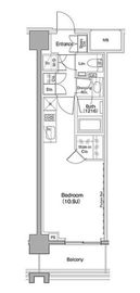 ヴェール・クレール大崎 707 間取り図