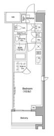 ヴェール・クレール大崎 708 間取り図