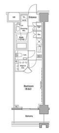 ヴェール・クレール大崎 716 間取り図