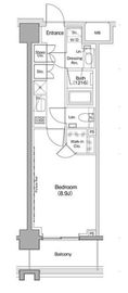 ヴェール・クレール大崎 803 間取り図
