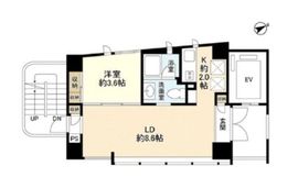 山王MooK (山王モーク) 501 間取り図