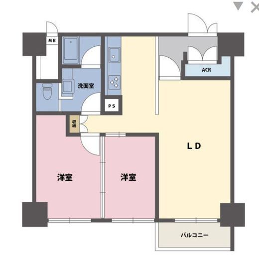 渋谷ホームズ 11階 間取り図
