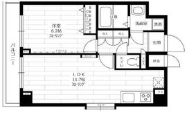 ステージファースト代々木公園 8階 間取り図