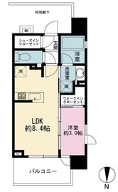 リビオレゾン三ノ輪パークフロント 5階 間取り図