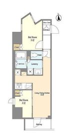 LaSante上野 1001 間取り図