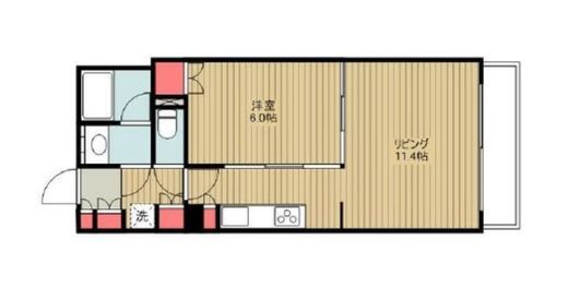 晴海テラス 9階 間取り図